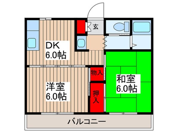 イターニティマンションの物件間取画像